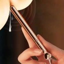 Mini vibrador de hierro metálico de 11,5 cm con 10 modos de vibración potente silencioso diseño elegante impermeable embalaje discreto 3