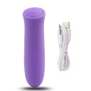Mini vibrator compact din silicon, ambalat discret și ușor de transportat, ideal pentru utilizare convenabilă oriunde 5