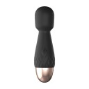 Mini vibrator din silicon 10,2x2,6 cm în formă de baghetă magică cu 10 moduri de vibrație și port USB ascuns, ambalaj discret 4