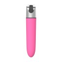 Mini vibrator din silicon cu design compact și ambalaj discret 2