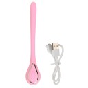 Mini vibrator din silicon in forma de lingura, 10 moduri de vibratie, incarcare prin cablu USB magnetic 5