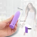 Mini vibratore compatto realizzato in silicone, confezionato in modo discreto e facilmente trasportabile, ideale per un utilizzo comodo ovunque 2
