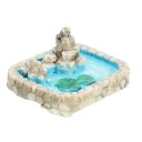 Mini vijver met kikkers Decoratief waterelement voor diorama model landschap beek water scènes figuren decoratie 3