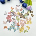 Mini vlinderdecoratie 40 stuks 1
