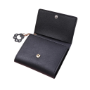 Mini Wallet with Animated Cat and Lucky Paw 11.5x9 cm More than 7 Compartments Photo Window Banknote Pocket Cute and Practical Design 12