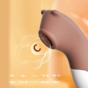 Mini womanizer 13 cm en forme d'ours, 2 intensités de succion, 10 modes de succion, étanche, chargement USB, emballage discret 2