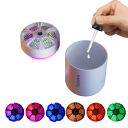 Mini zvlhčovač vzduchu 180 ml Aroma difuzér s barevným LED podsvícením a USB napájením Do ložnice i auta 4