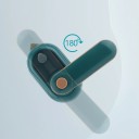 Miniångstrykjärn med roterande huvud, grönt eller vitt, 170°C, ångstrykning, EU-kontakt, resestrykjärn, 50 ml behållare 3