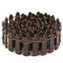 Miniatura de cerca de madeira para o jardim J1386 10