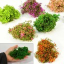 Miniatura de grupo de plantas 3 g Matorrales y arbustos modelo Cobertura verde para diorama Paisaje modelo 1