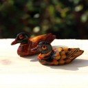 Miniatura decorativa anatra 2 pz 4