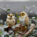 Miniatura decorativa gufo 3