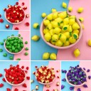 Miniaturas de frutas decorativas 10 uds. 1