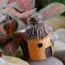 Miniature decorative houses 2 pcs 4