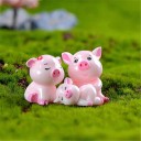 Miniature decorative piggy banks 4 pcs 6