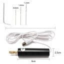 Miniaturowa wiertarka elektryczna USB 5V do precyzyjnego wiercenia biżuterii epoksydowej, drewna i plastiku, grawerowania, modeli DIY, przenośny 3