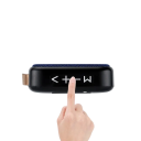 Miniaturowy bezprzewodowy głośnik Bluetooth 3 W przenośny subwoofer z radiem FM, gniazdem na kartę TF, dyskiem U, głośnym odtwarzaniem plików MP3, DC5V 300 mAh, dźwięk HIFI 2