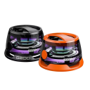 Miniaturowy głośnik Bluetooth 1200mAh Oświetlenie RGB Magnetyczny głośnik bezprzewodowy 3W BT5.3 Przenośny dźwięk stereo Kompatybilny z silikonowym spodem 4