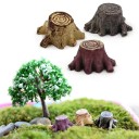 Miniatuur boomstronk decoratie 10 stuks 2