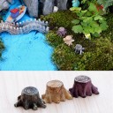 Miniatuur boomstronk decoratie 10 stuks 3