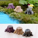 Miniatuur boomstronk decoratie 10 stuks 4