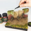 Miniatuurbladeren 33 ml 0,5–2 mm Harsbladeren voor diorama Model Landschap en Spoorwegdecoratie 3