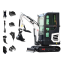 Miniexcavator hidraulic 1.8t JKW-18 Excavator cu accesorii Miniexcavator hidraulic 2