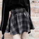 Minifalda de cintura alta para mujer A983 1