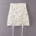 Minifalda de cintura alta para mujer G57 1