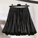 Minifalda de cintura alta para mujer 4