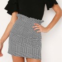 Minifalda de cuadros para mujer A1135 2