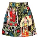 Minifalda de mujer con estampado A1125 12