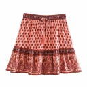 Minifalda de mujer con estampado A1933 5