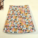 Minifalda de mujer con flores A1062 7
