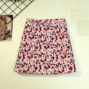 Minifalda de mujer con flores A1062 5