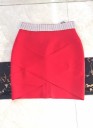 Minifalda de mujer con pedrería A1935 2