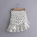 Minifalda de mujer con pliegues 4