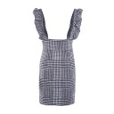 Minifalda de mujer con tirantes con volantes 6