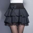 Minifalda de mujer con volantes A1128 6