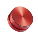 Minihögtalare 40 x 25 mm Ljudöverföring på träglaslåda Bluetooth FM-mikrofon färgval svart silver röd 5
