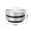 Minihögtalare 40 x 25 mm Ljudöverföring på träglaslåda Bluetooth FM-mikrofon färgval svart silver röd 2