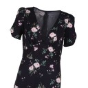 Minikjole med blomsterprint til kvinder 3