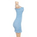 Minikjole med stretch 3