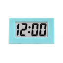 Minikokoinen digitaalinen pöytäkello 5,9 x 3,5 x 3,2 cm Aika ja päivämäärä 12 tunnin tila Kannettava muoto Virtalähde LR1130-paristo 6