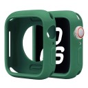 Minimalistinen suojakuori Apple Watch 46 mm Series 11 10 Pehmeä silikoninen iskunvaimennin suojakotelo iWatch kestävä kuori lisävaruste 26