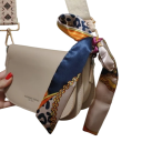 Minimalistisk damhalsduk 4 × 100 cm Liten lång smal multifunktionell modeaccessoar Huvudduk Hårband Väsksmycke 2