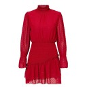 Minivestido de mujer con cuello alto 7