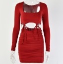 Minivestido de mujer de dos piezas 7