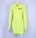 Minivestido deportivo de manga larga 6