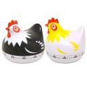 Minutero mecánico en forma de gallina 6